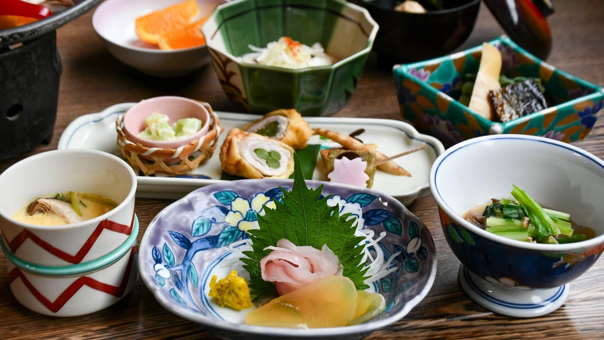 【お得な2食付】郷土の味をカジュアルに！お気軽「天元膳」で白布温泉ゆったり観光・山旅・ドライブ