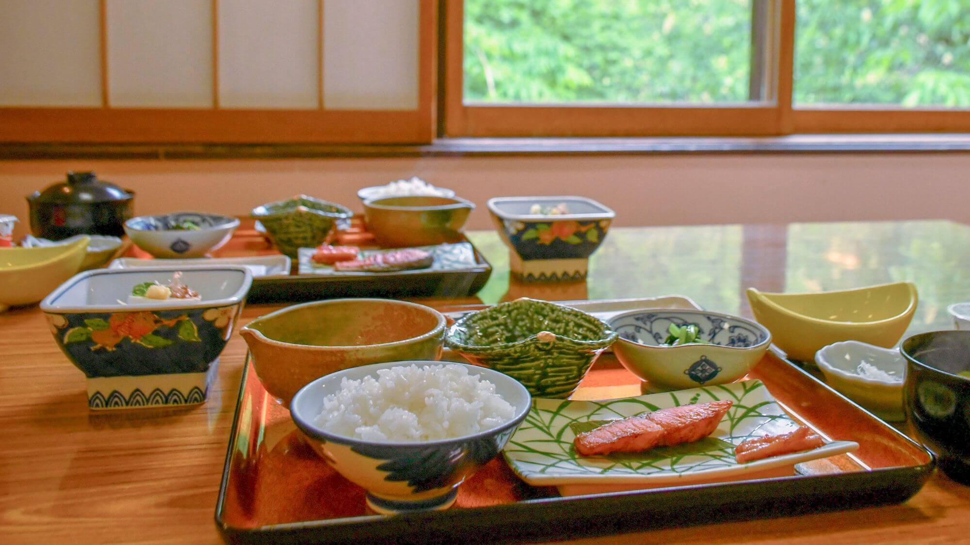 【朝食】元気な一日は朝食から！米どころ山形の美味しい和朝食です。