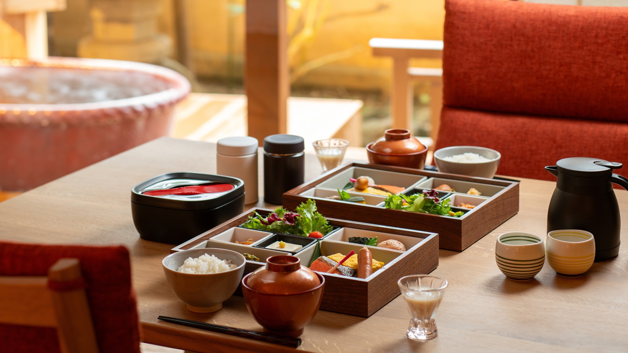 【5％OFF】【楽天スーパーSALE】【朝夕お部屋食】ふくしまを味わうコース料理と源泉かけ流し露天