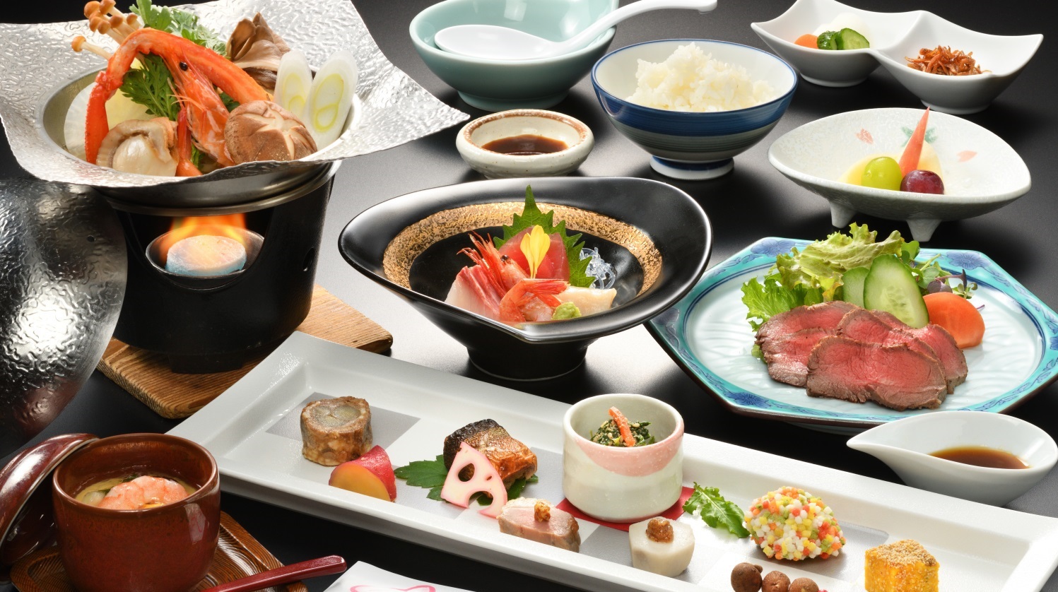 【得】初夏限定　4名様以上で予約可能【ぷち宴会プラン〜飲み放題付】リーズナブル宴会和食膳を宴会場で