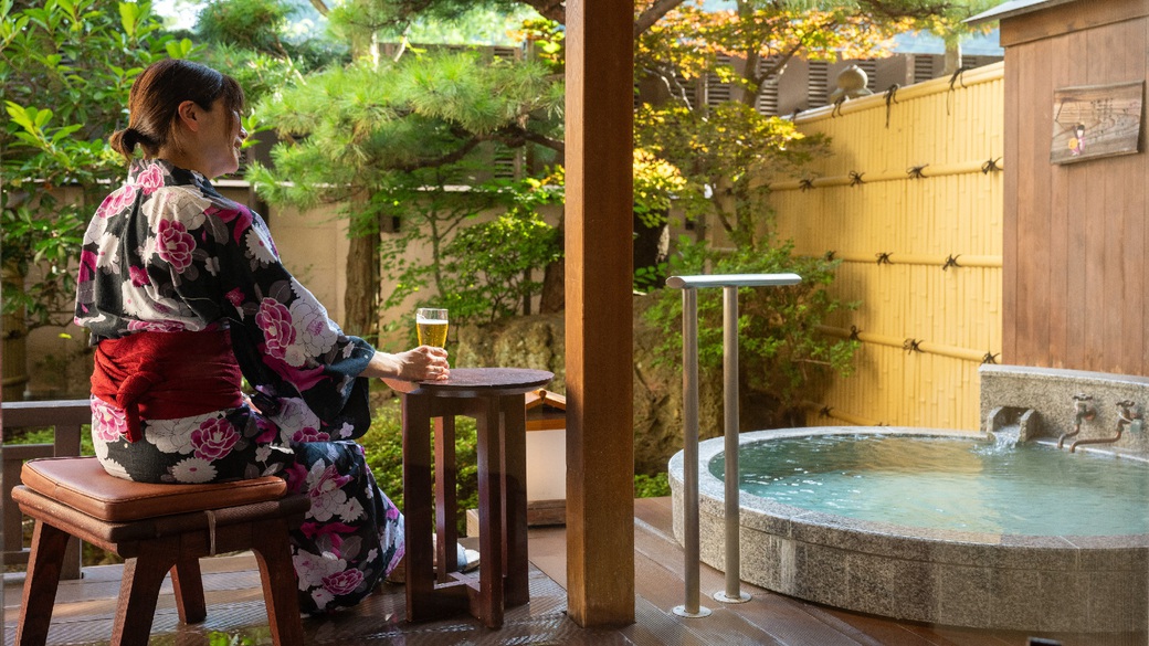 【ごちそうダイニング】源泉掛け流し露天風呂付客室　”豊富LUXE”〜新客室で心地よいひとときを〜