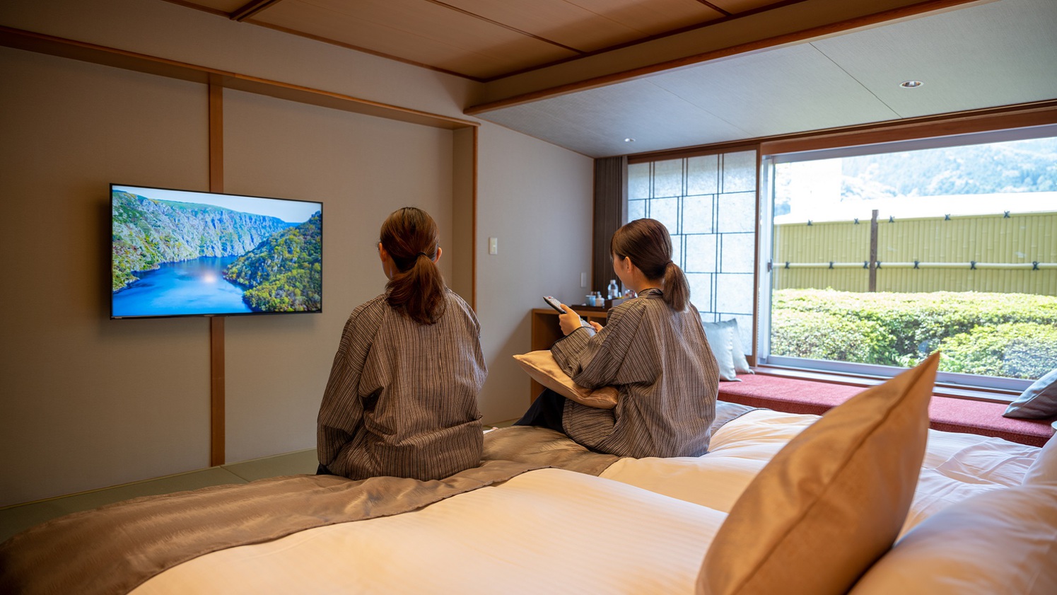 【日帰り個室休憩・布団付き】【ミニ和食膳】温泉入って、ごろんと休んで、ランチで元気に♪　ごろ寝プラン