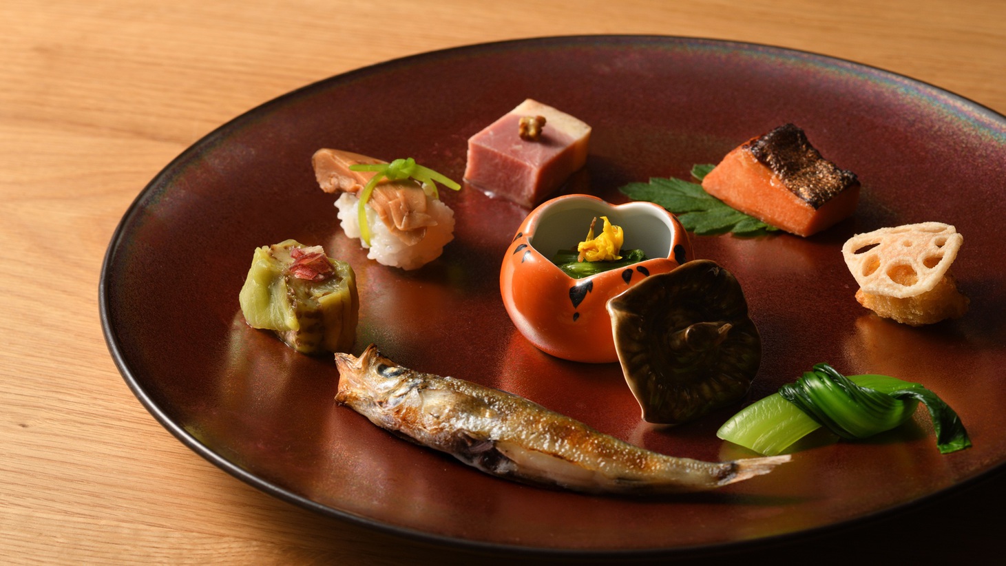 【メインは常磐もの厳選 焼き魚】福島の豊かな素材を活かしたコース料理と磐越三美人湯の温泉を堪能