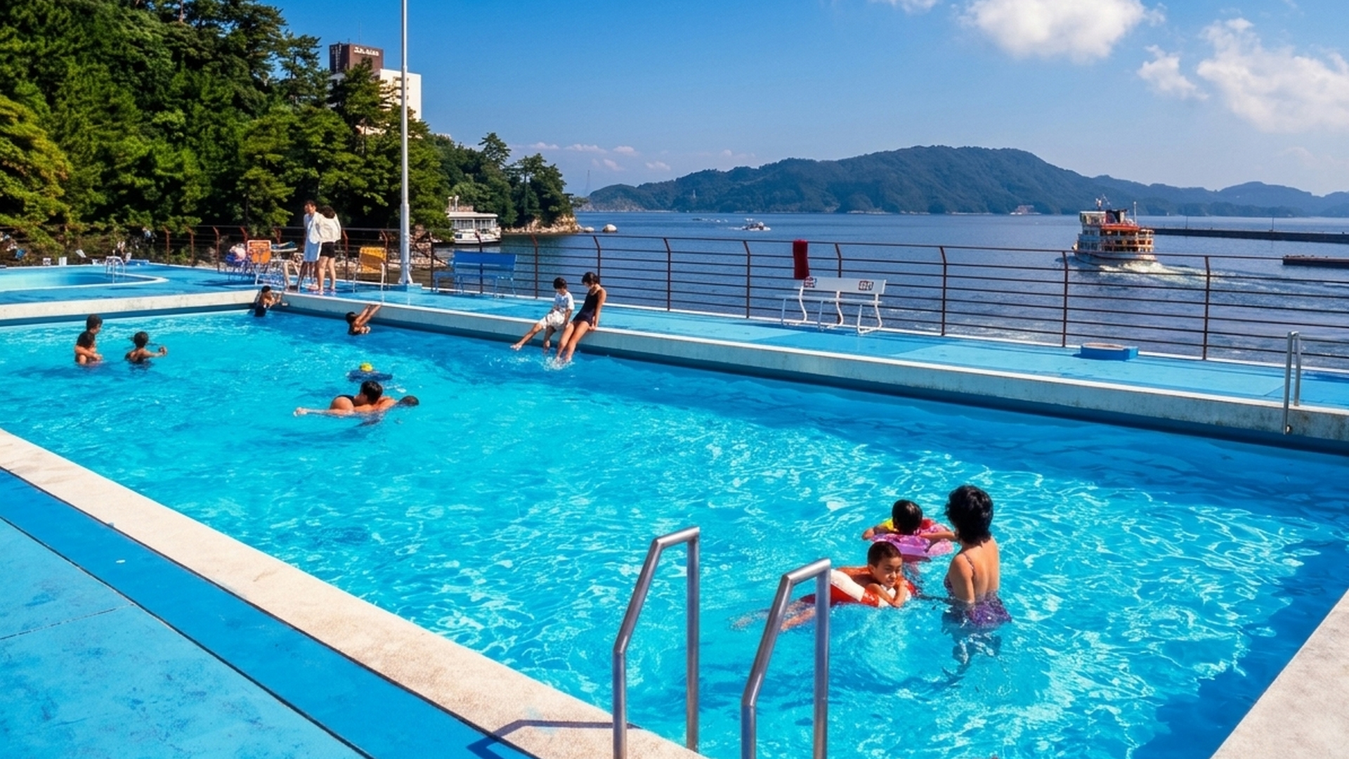 水中ミュージックプール。2026年6月29日～9月6日まで営業