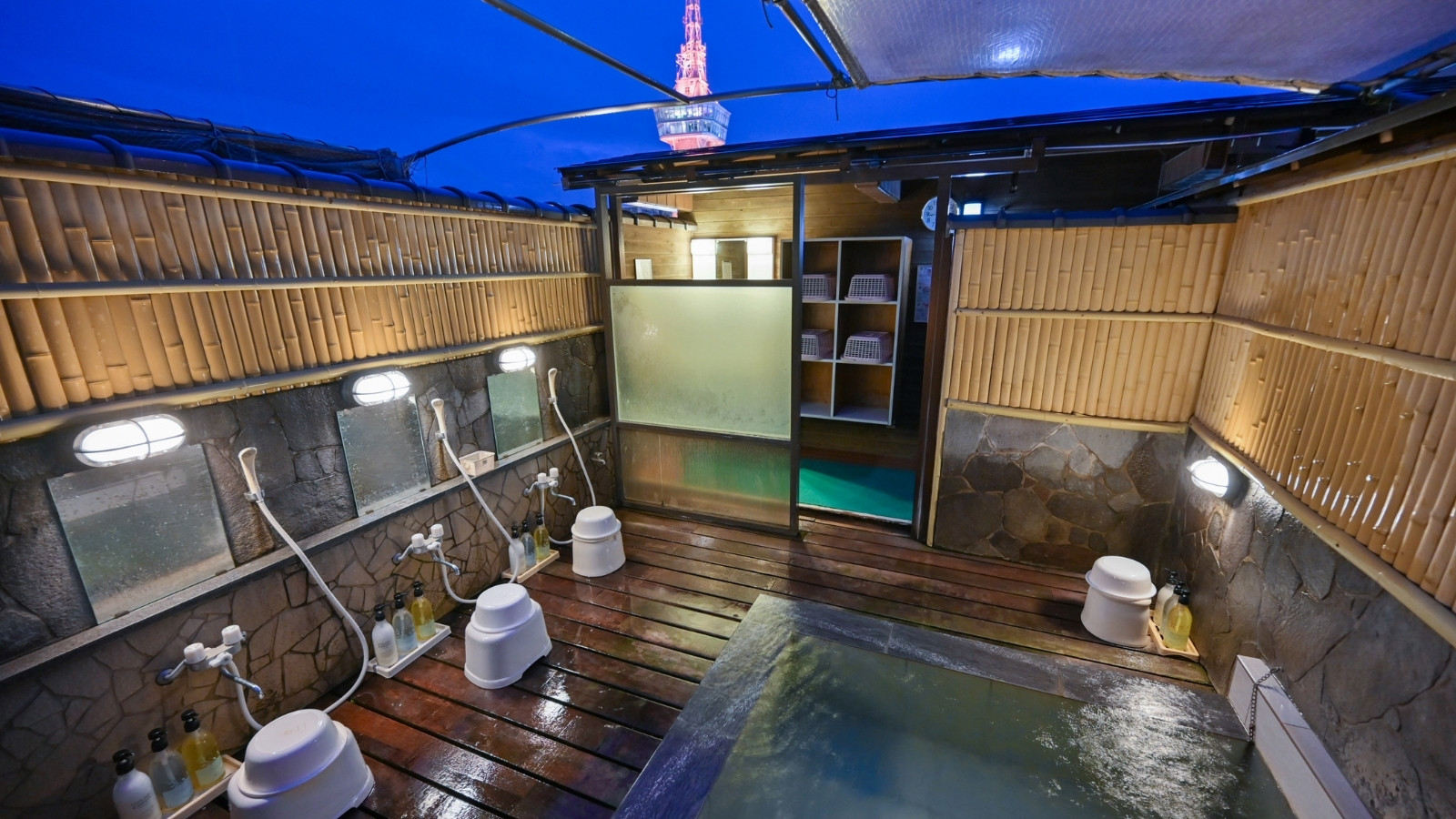 【露天風呂・星の湯】≪屋上露天風呂≫※当日有料受付1100円（税込）