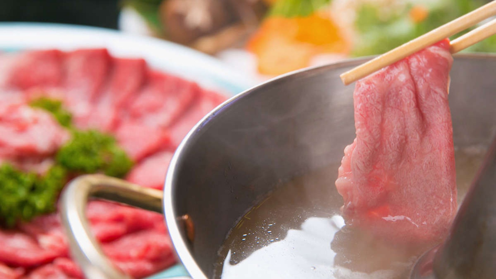 ◆しゃぶしゃぶ◆きめ細かな霜降りが、まるで"とろける"美味しさを魅せる――