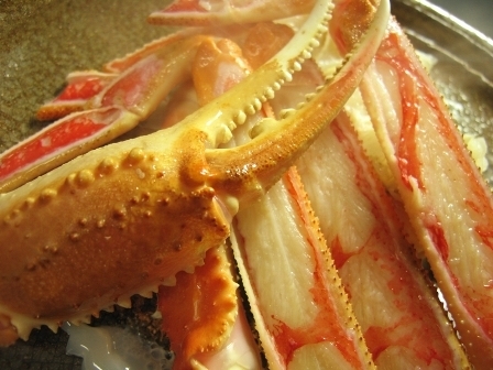 お手軽【1泊2食/焼ガニプラン】ふっくらジューシー「焼ガニ」に舌鼓♪　品数控えめでも贅沢に♪