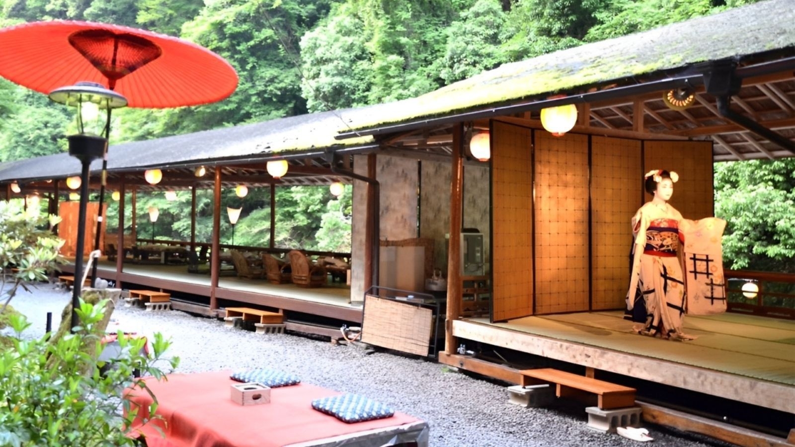 【舞妓さん×ほたるの膳】夏の味覚を彩る涼やか川床懐石プラン／2食付