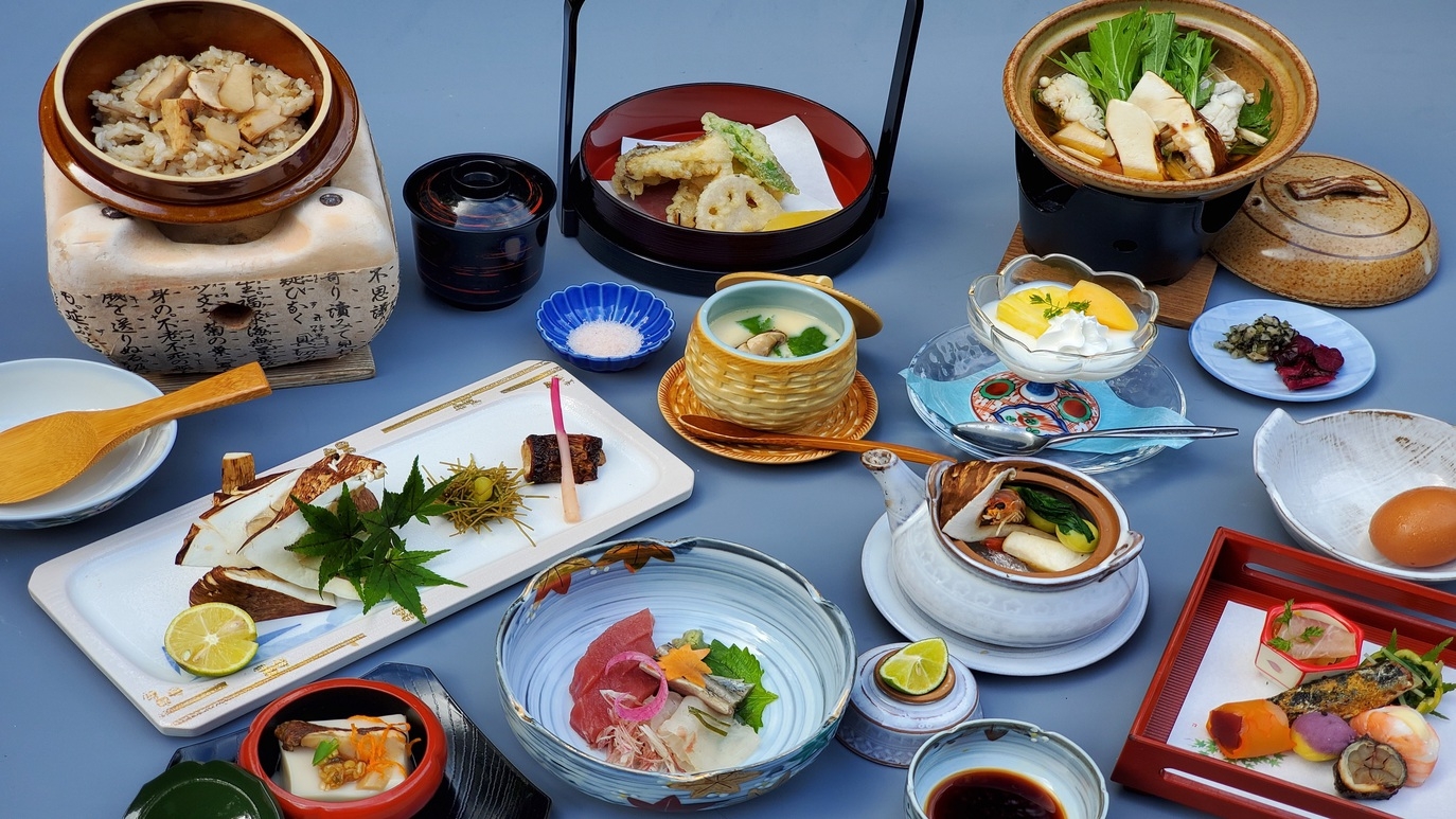 【松茸懐石】期間限定！芳醇な秋の味覚を愉しむ贅沢懐石