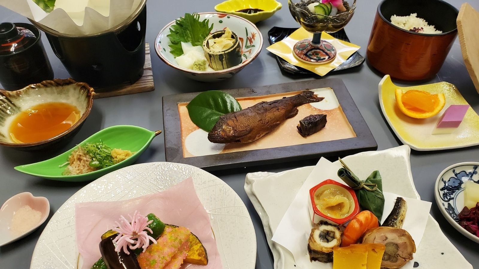 【新緑御膳】少量美味／高雄の春を感じる控えめ懐石