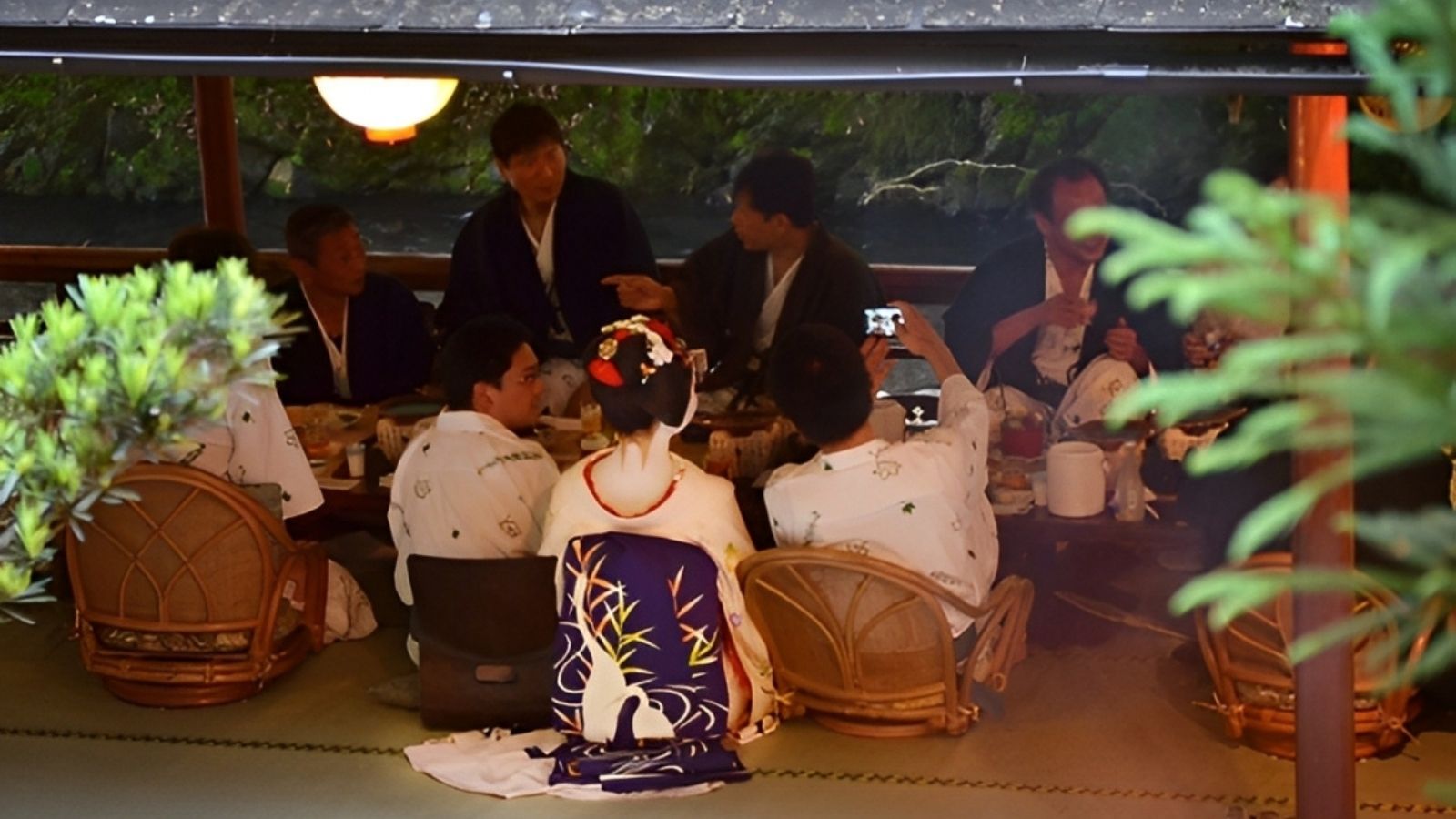 舞妓との語らい