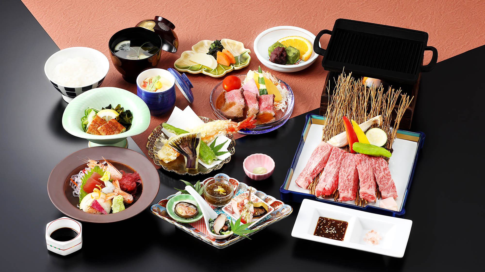 千屋牛ステーキ会席