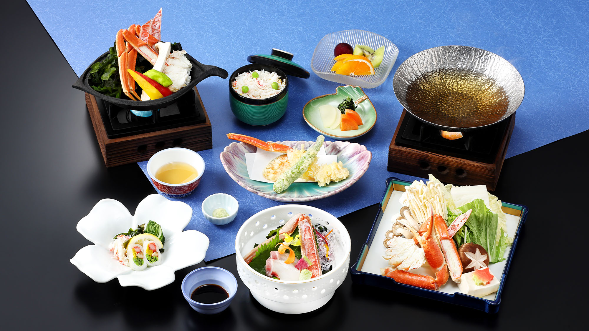 本ズワイ蟹会席（冬季限定）