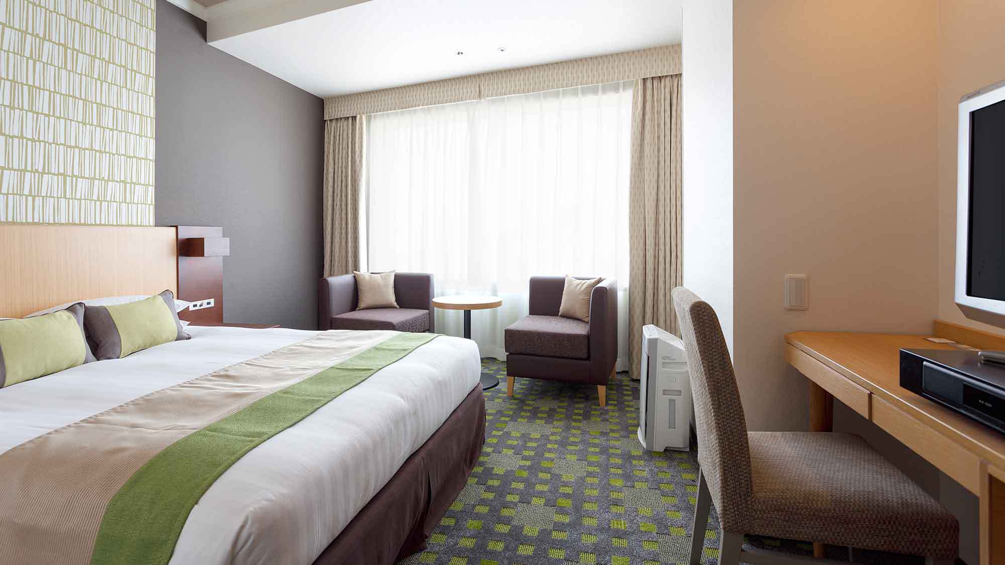 【スタンダードダブル】面積22.3 ㎡～23.3 ㎡