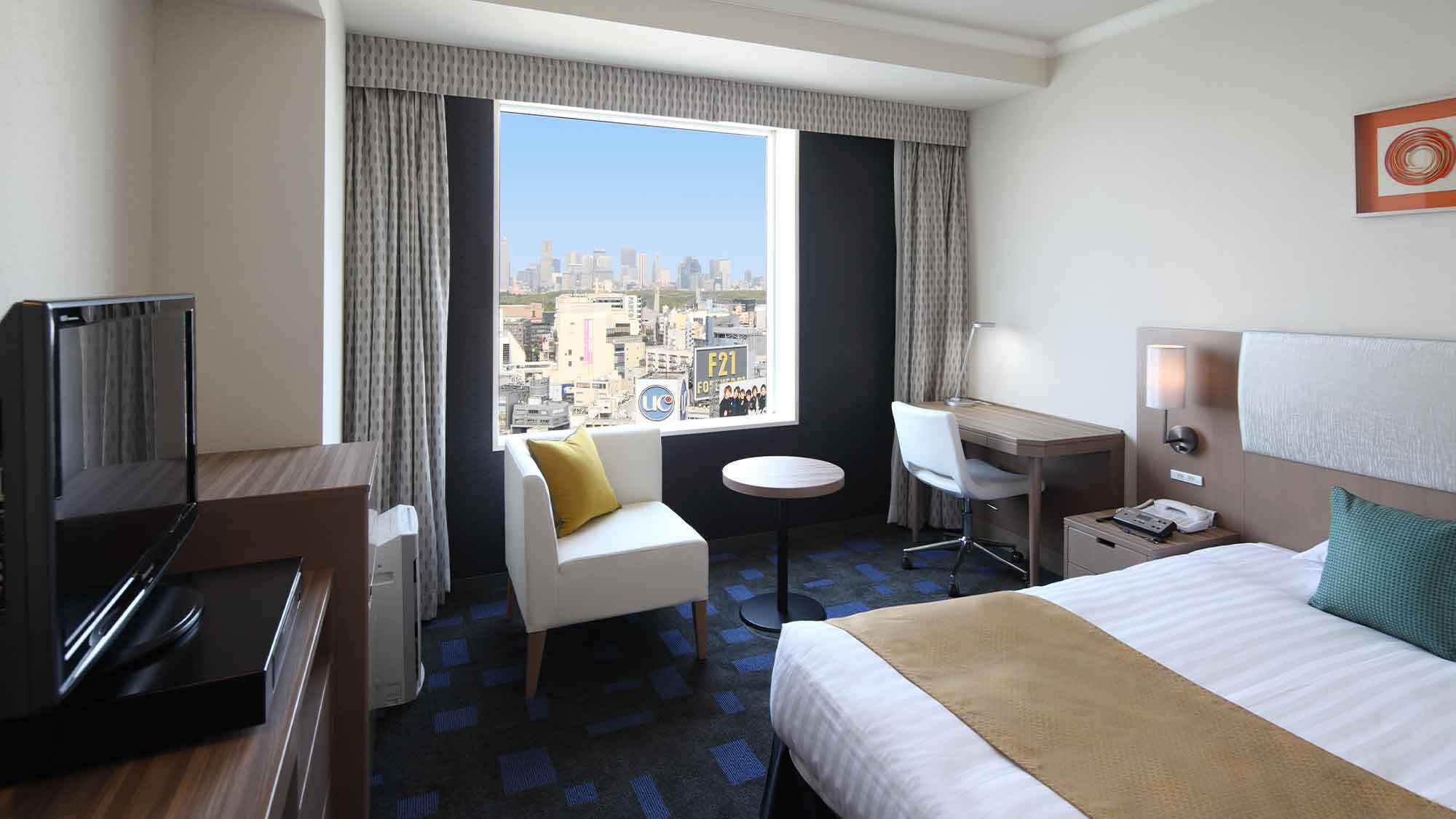 【スーペリアセミダブル(パークビュー)】面積20.5 ㎡~20.6 ㎡