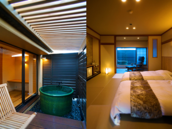 露天風呂付・和ツイン客室(318.319号)