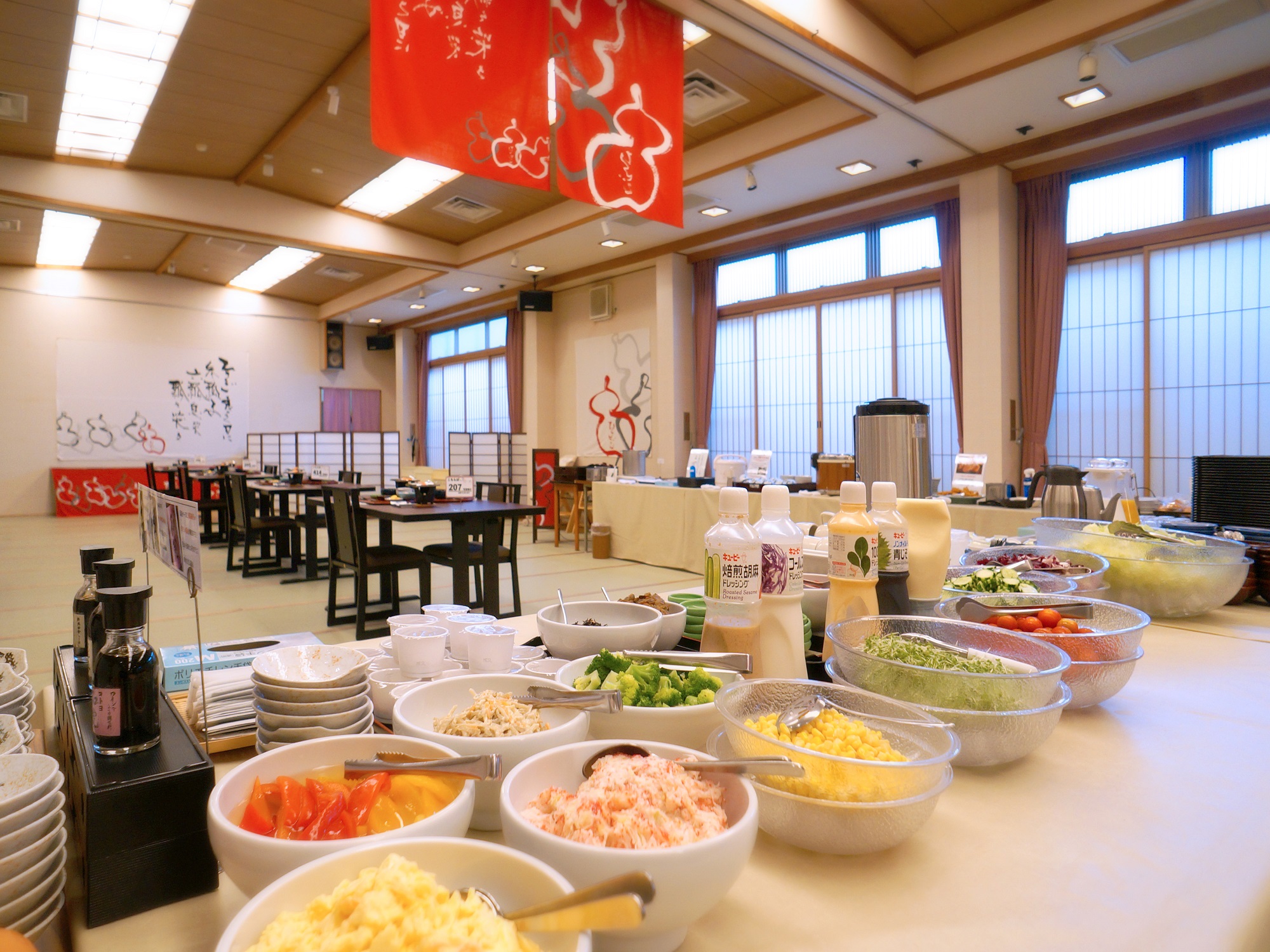 朝食ブッフェ「新潟名物や健康に配慮した品から定番品まで全40種類」