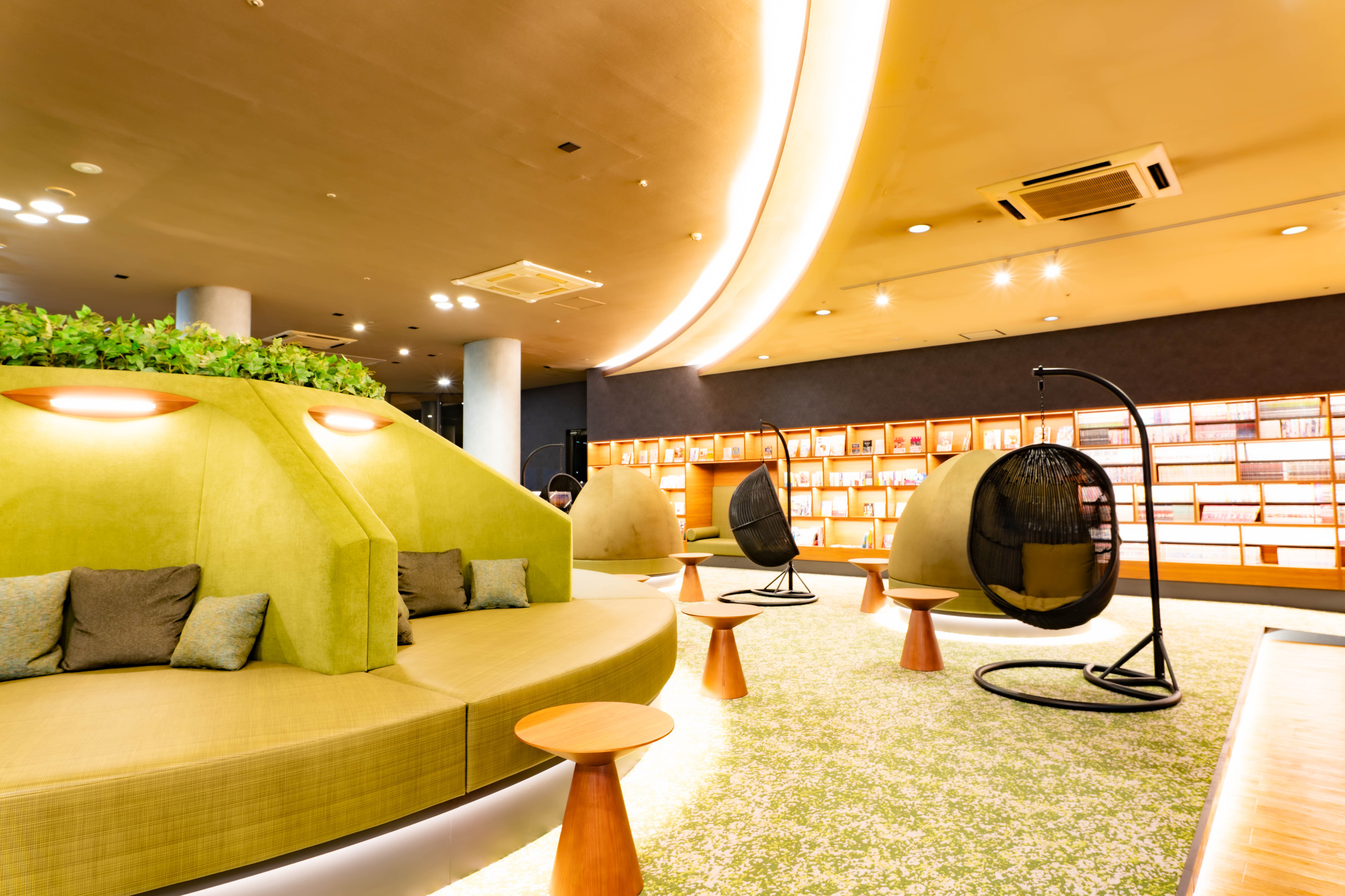 【the BEKKAN】ロビーライブラリー