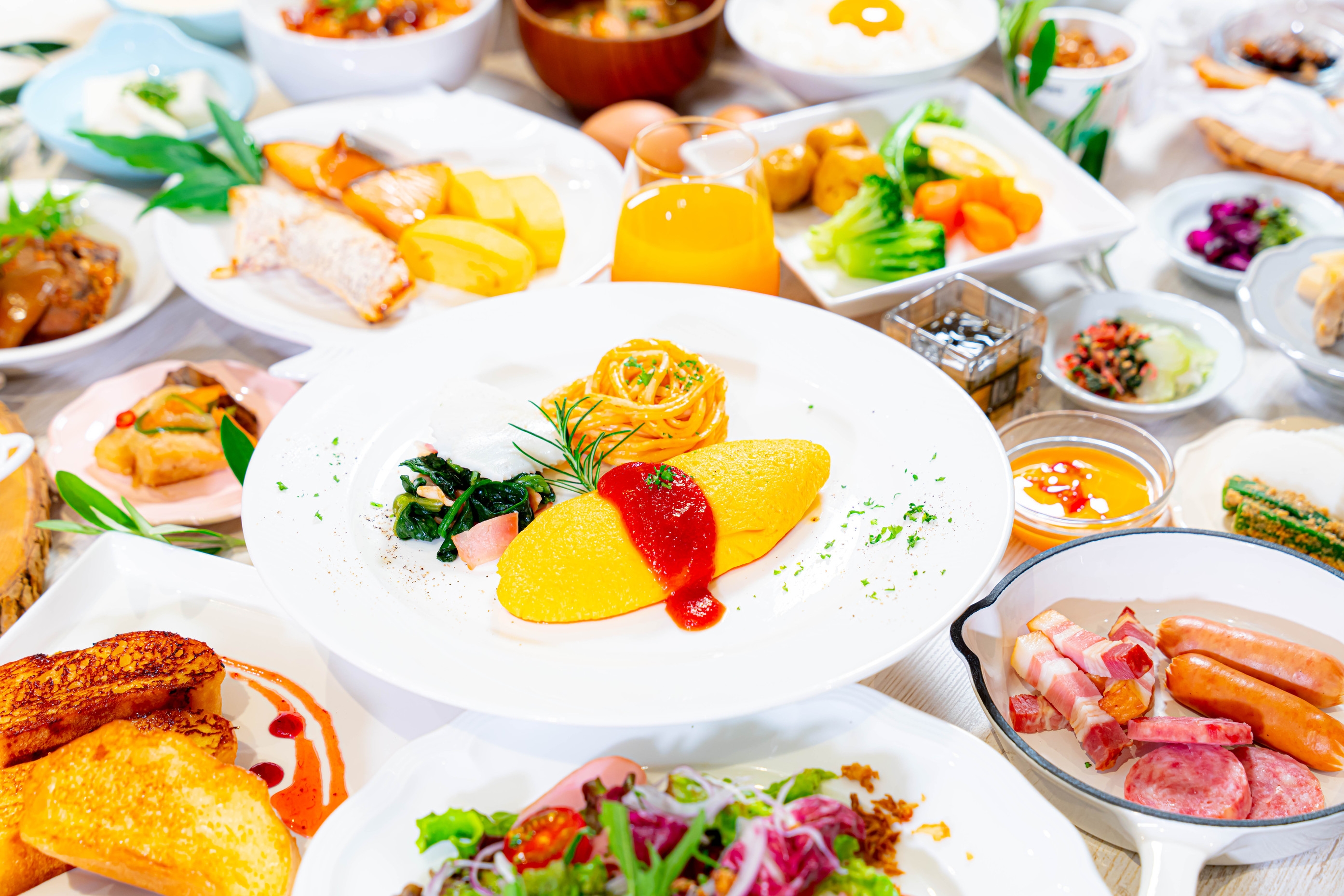 【25％OFF】【楽天スーパーSALE】■2食付17：30〜■ ディナービュッフェ×ライブキッチン！