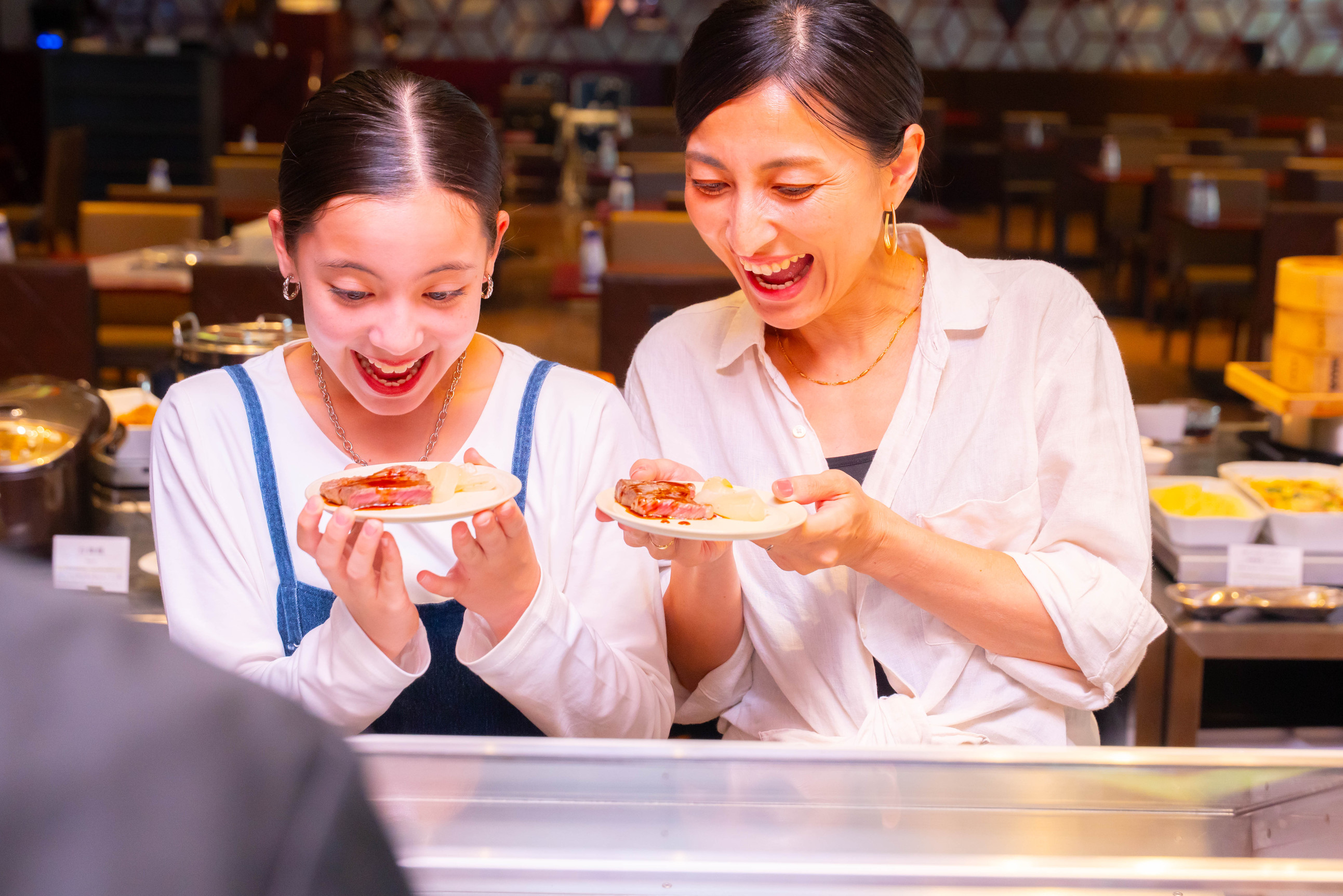 【ご夕食】できたてワクワク！家族で楽しむライブキッチンビュッフェ♪