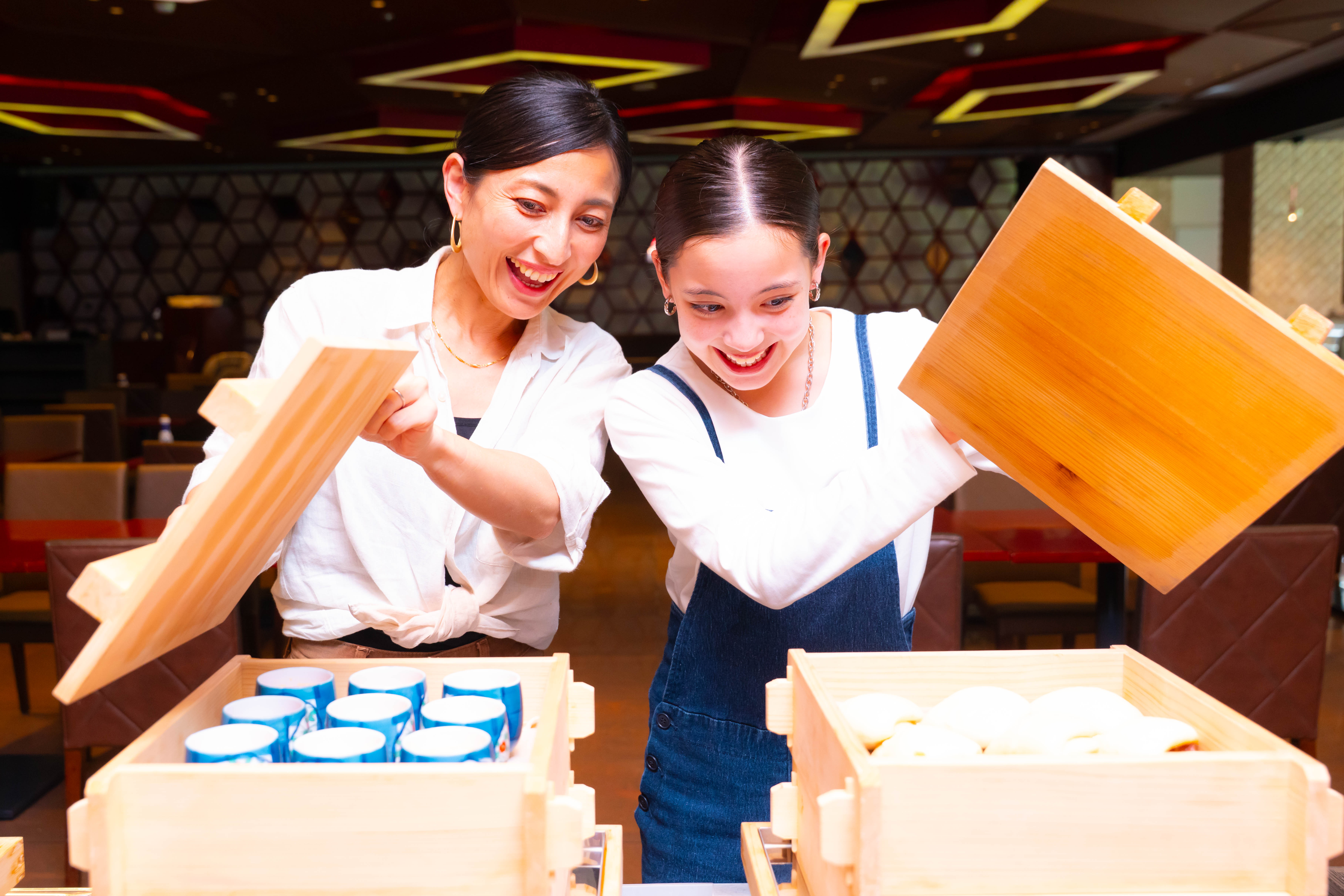 【ご夕食】できたてワクワク！家族で楽しむライブキッチンビュッフェ♪