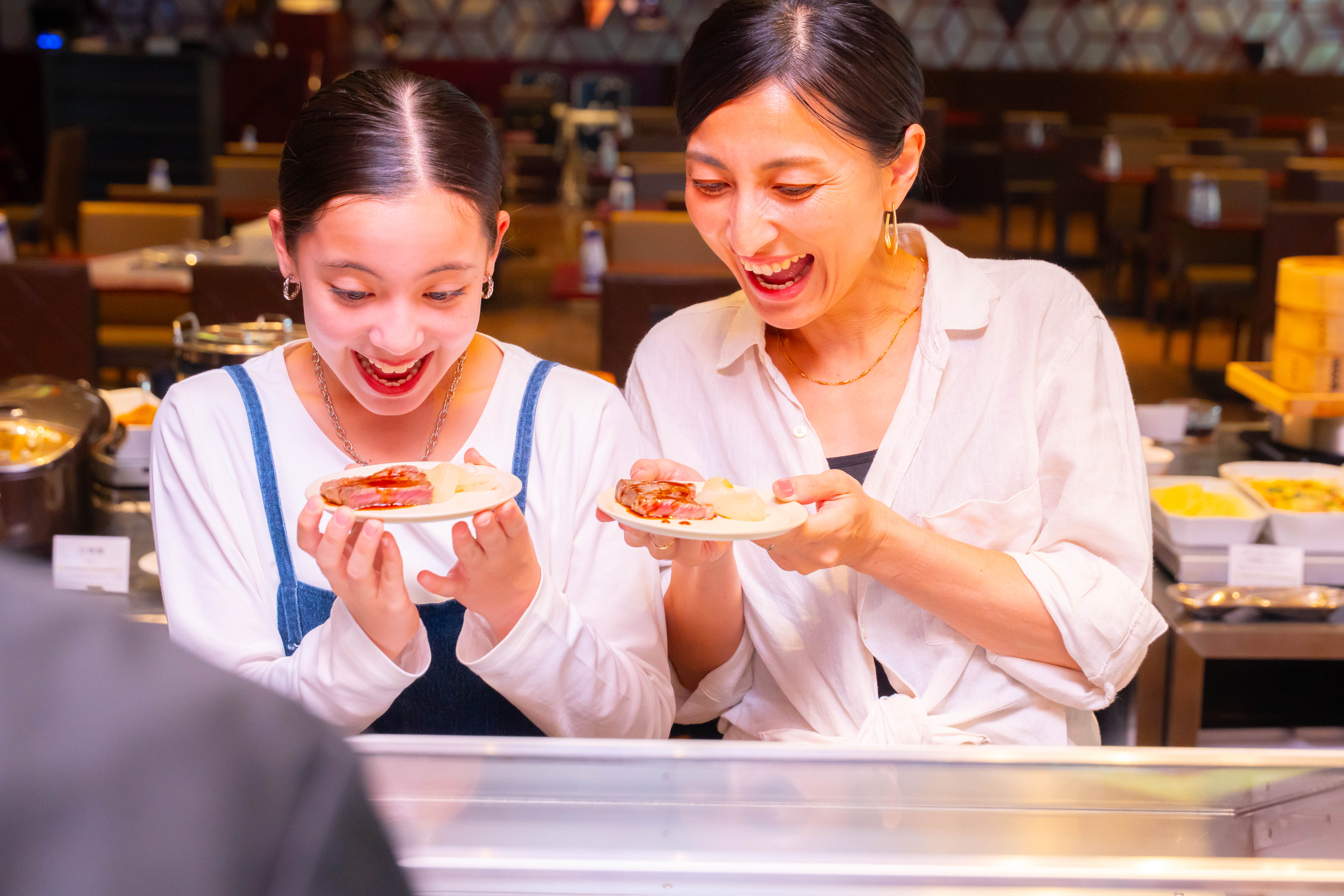 【ご夕食】できたてワクワク！家族で楽しむライブキッチンビュッフェ♪