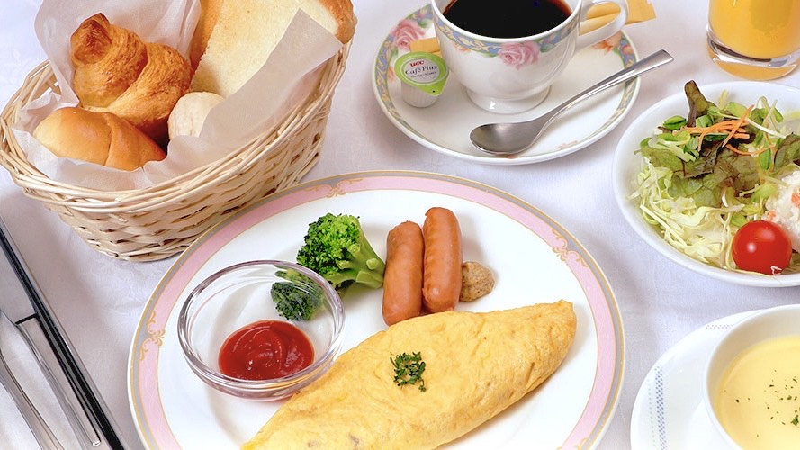 洋朝食（ドリンクバー付き）