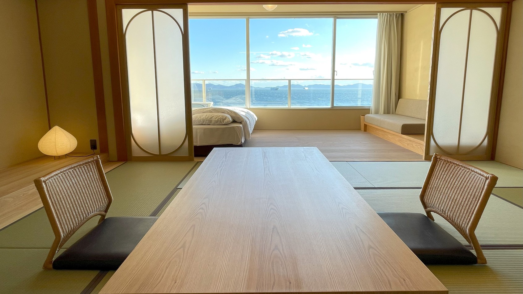 【素泊まり/レイトチェックイン22時までOK！】オーシャンビューのお部屋と展望露天風呂を心ゆくまで