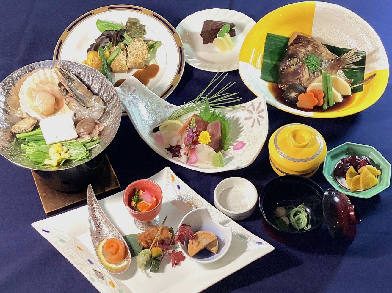 【夕・朝食付スタンダードプラン】当館おすすめ！　全室オーシャンビュー　☆温泉で癒されよう
