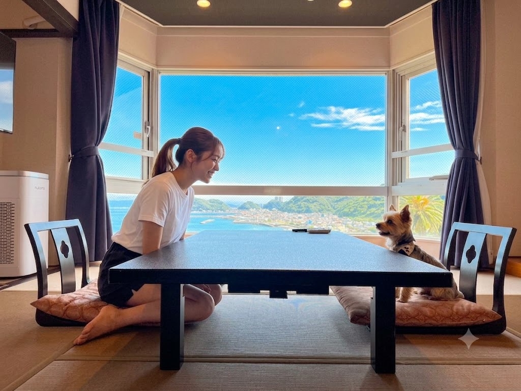 【ペットホテル棟】小型・中型犬 選べるペットディナー付 2食付 お部屋食 愛犬とのオーシャンリゾート