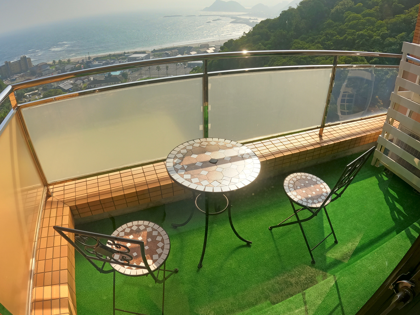 タワー館　和洋室　ベランダ　一例