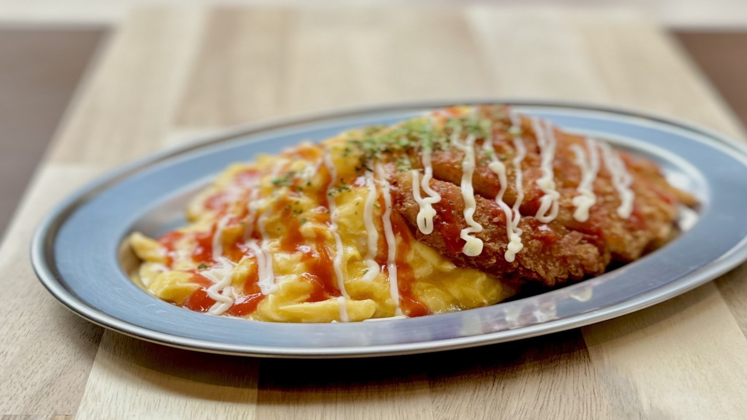 ビュッフェスタイルならではの組み合わせで作るハントンライス