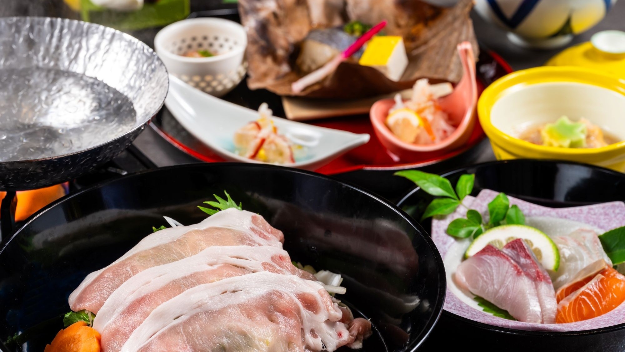 【レイトアウト12時の特典付】2食付（季節の和会席）おおいた季節の味覚を楽しむ和洋会席