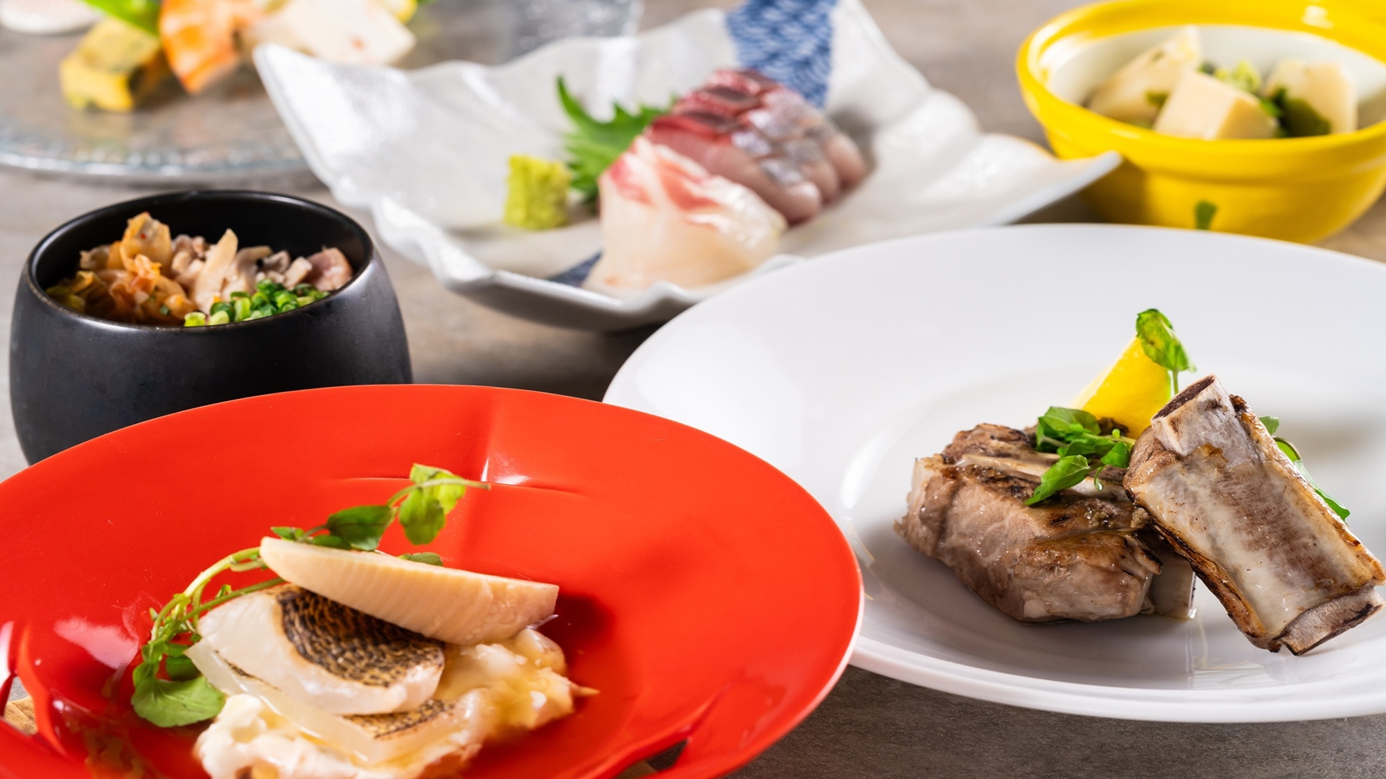 【2食付/熊八会席】大分の旬の食材を味わう贅沢な和会席