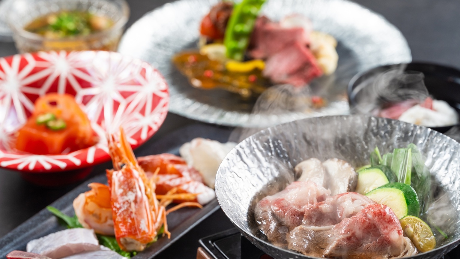 【2食付/おおいた和牛会席】 旨み豊かなおおいた和牛を楽しめる和会席