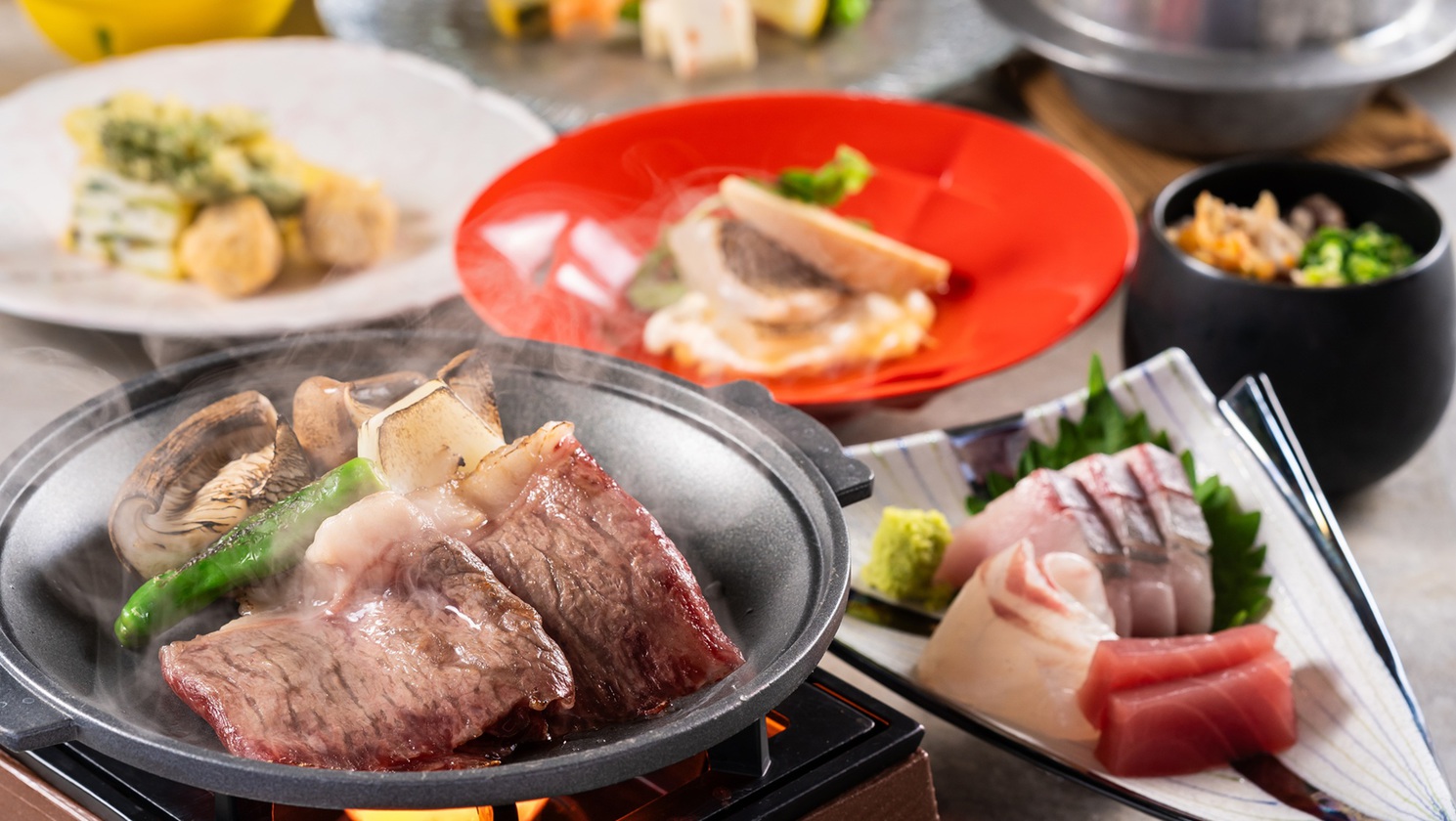 2026年3月～5月　春のおおいた和牛会席イメージ