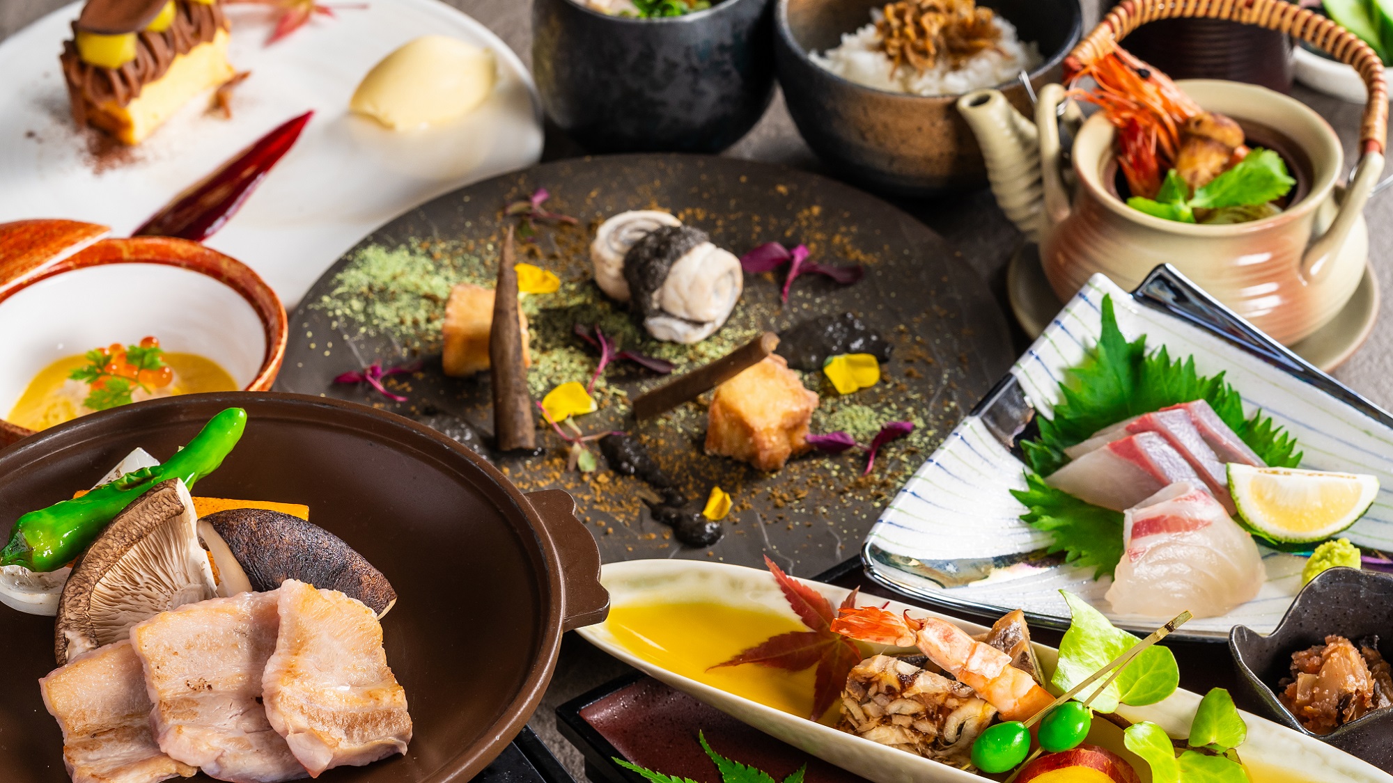 2025年9月～秋の熊八会席イメージ