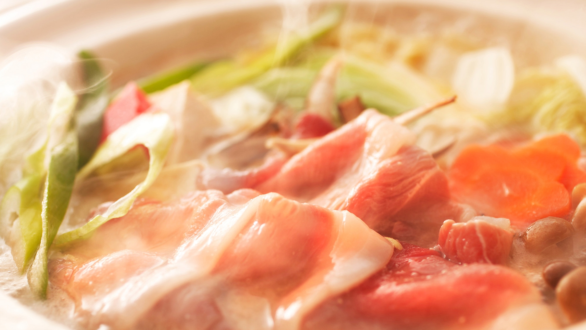 【冬季限定】あったか〜い！白山天然いのしし肉の特製ぼたん鍋コース★山の味覚ジビエを堪能