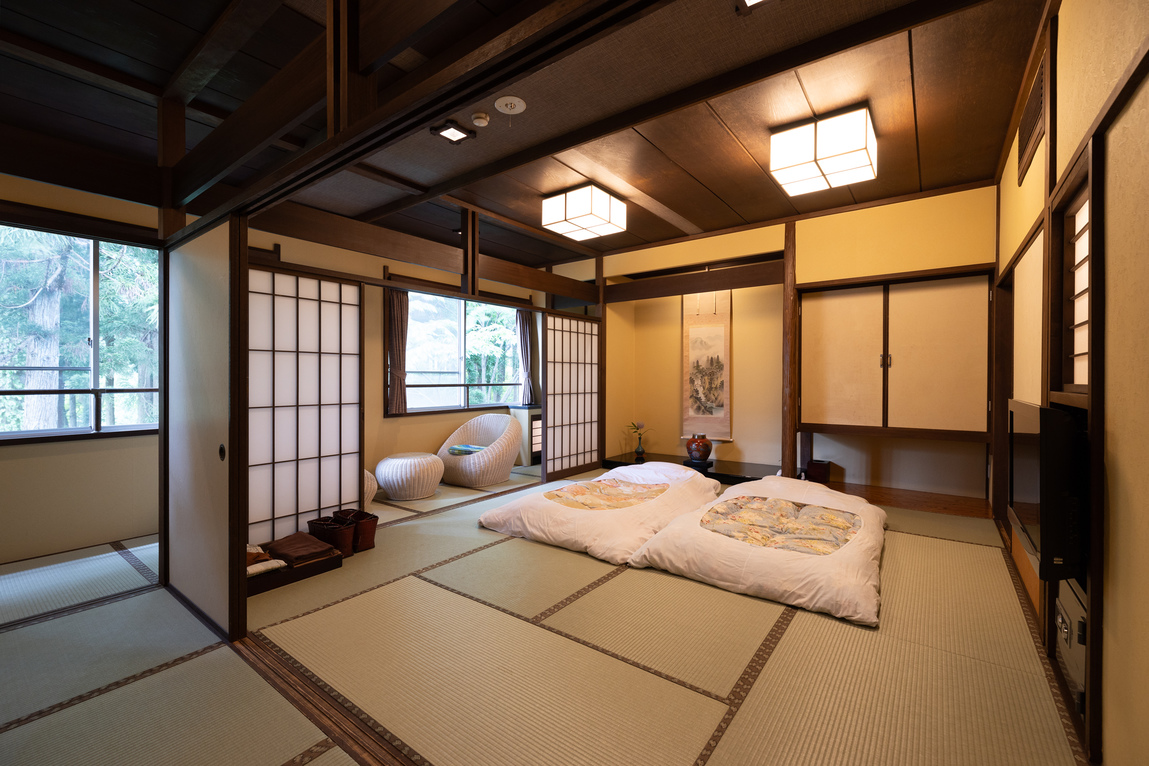 【和室プレミアム】ユニットバス付の広々とした畳の和室