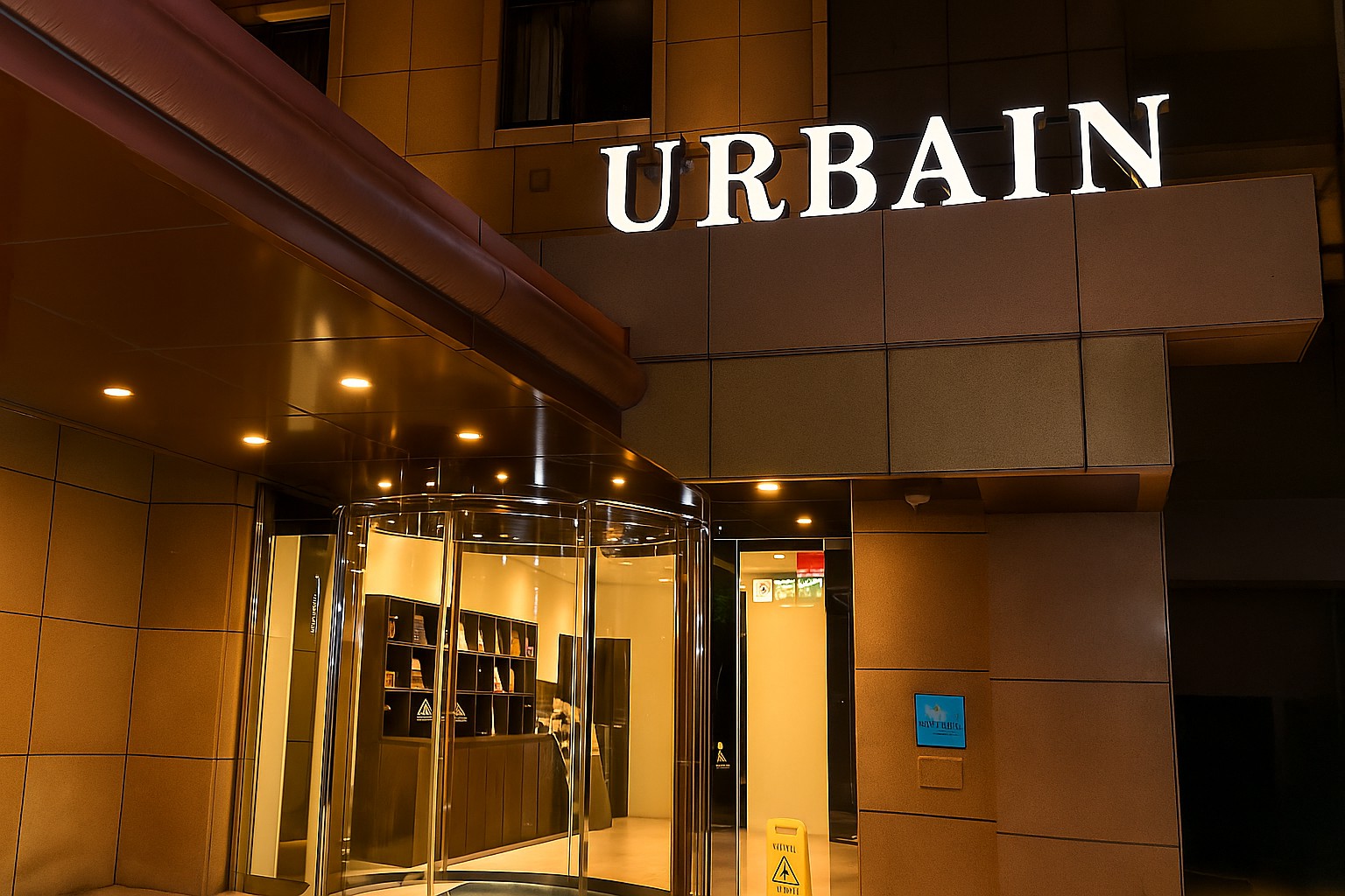 エントランス（夜）