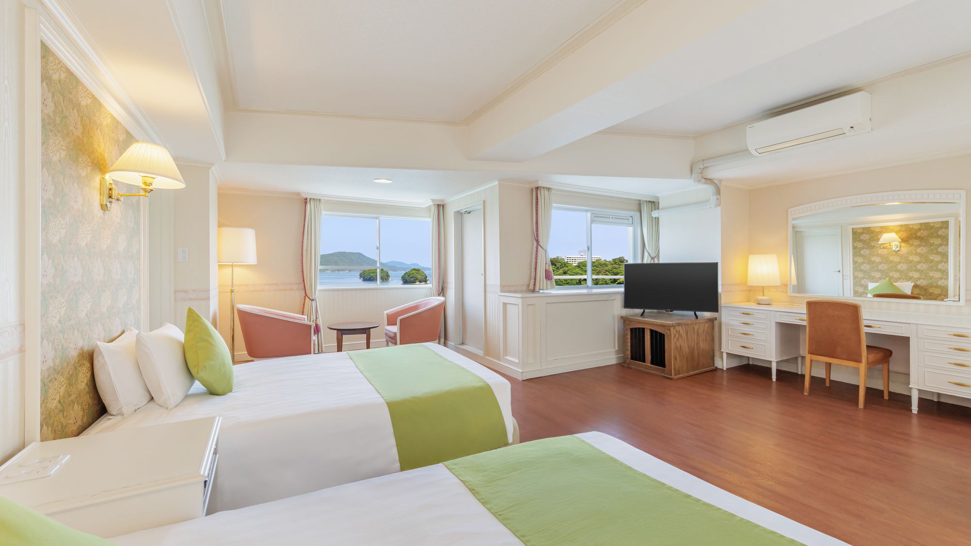 【最上階オーシャンビュー】プレミアム和洋室