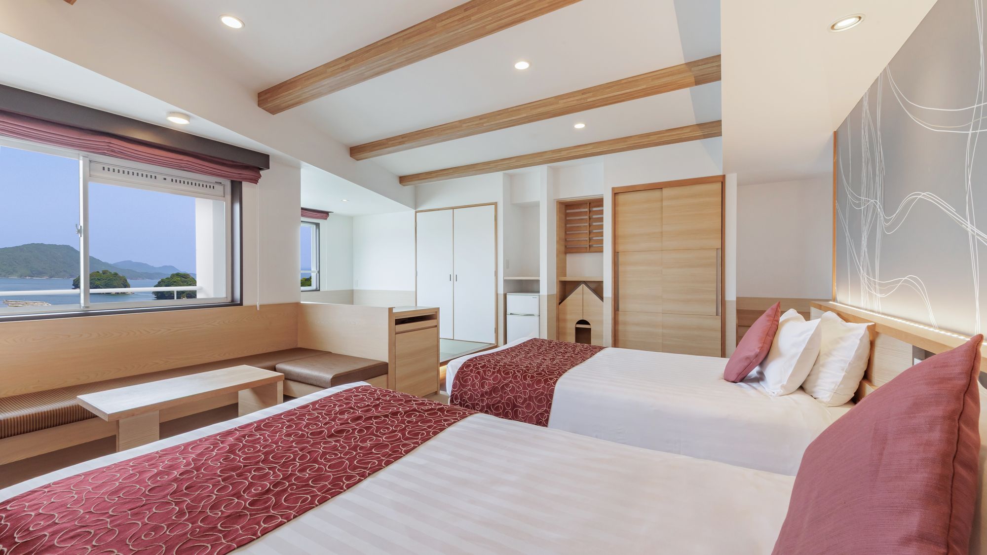 【オーシャンビュー】デラックス和洋室