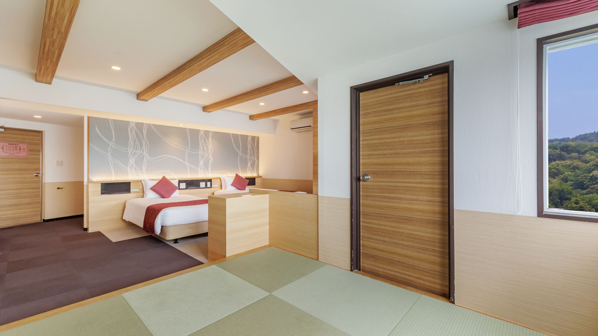 【オーシャンビュー】デラックス和洋室