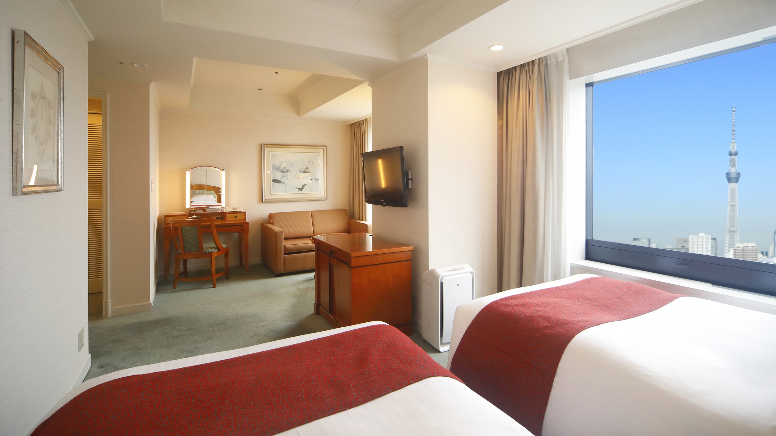 ★東京スカイツリー側のお部屋！洗い場付お風呂《期間限定》お部屋で「ヤーマン」製品を体験プラン食事なし