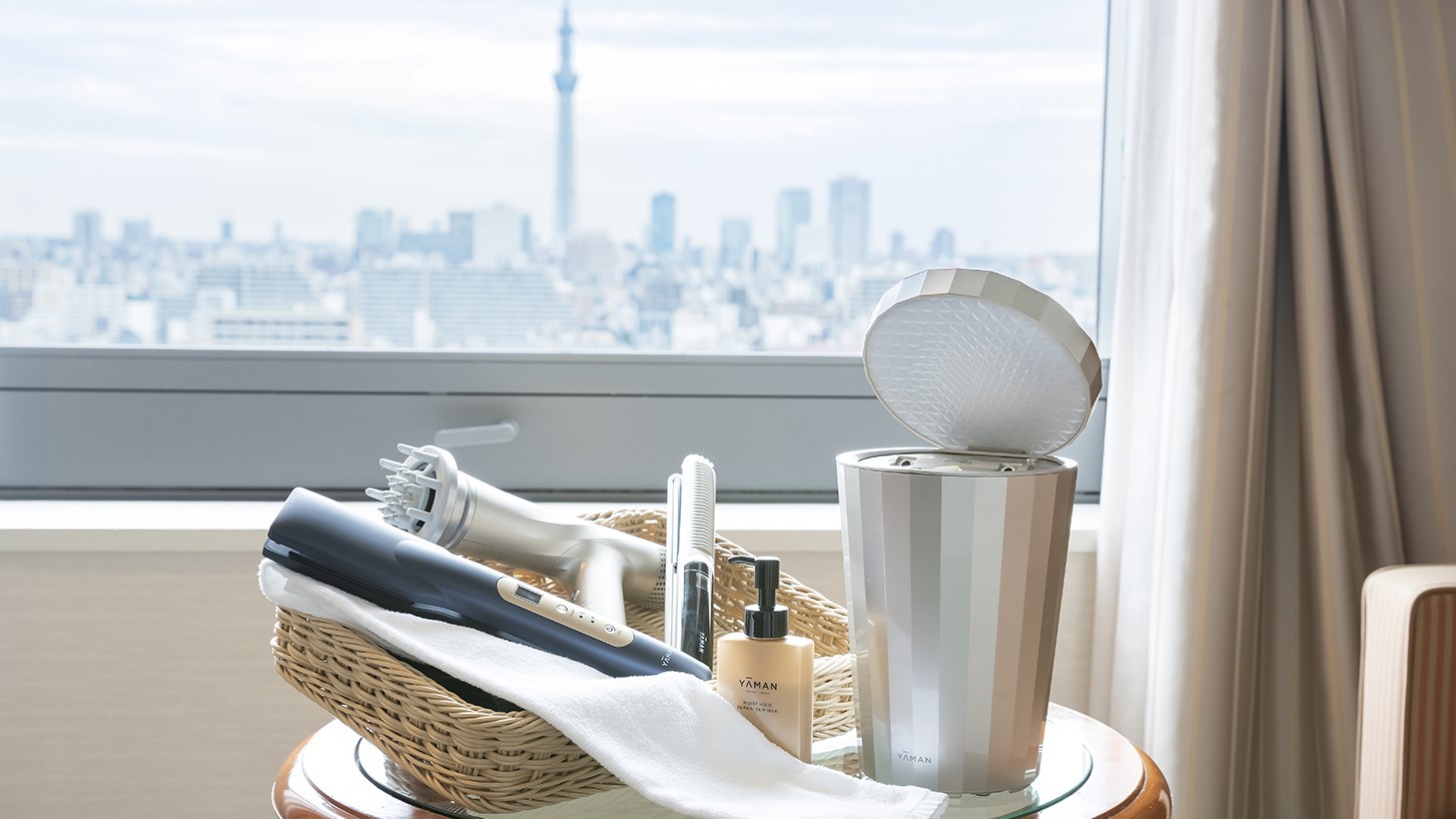 ★東京スカイツリー側のお部屋！洗い場付お風呂《期間限定》お部屋で「ヤーマン」製品を体験プラン　朝食付