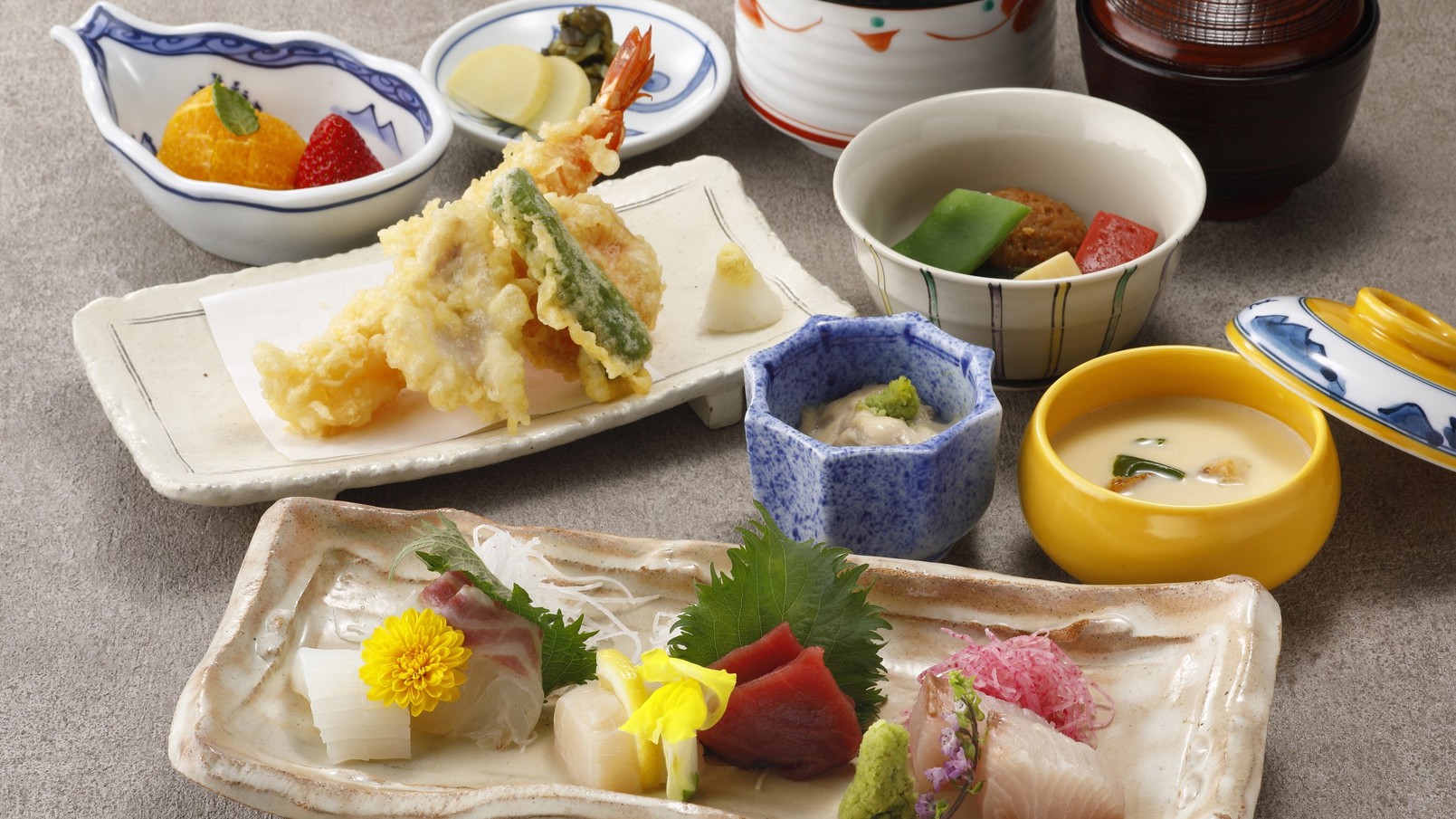 【木場膳】最上階日本料理「さざんか」で素敵な夜景と共に　ディナー付プラン（夕食付）