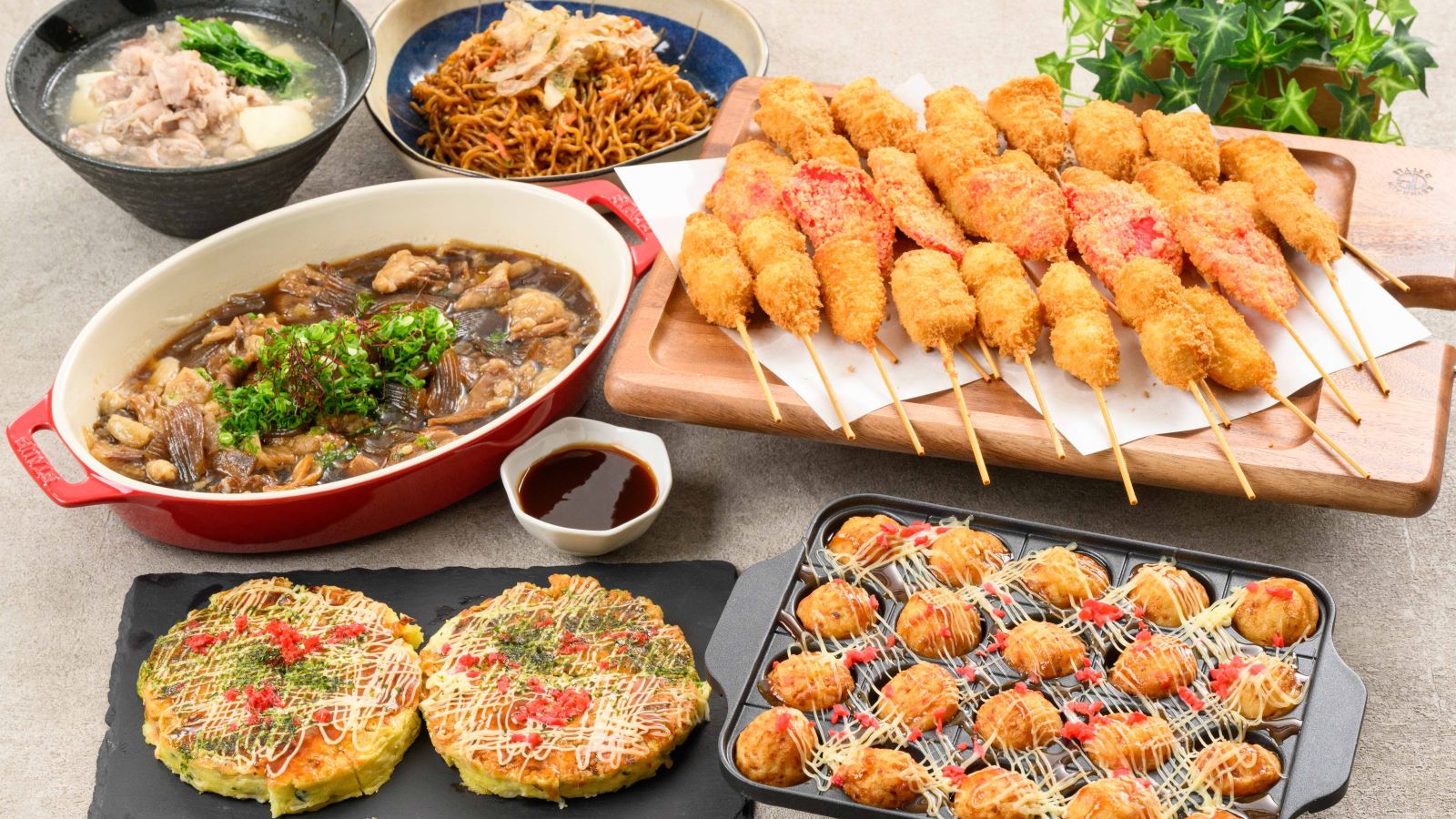 【朝食バイキング 一例】日替わりで大阪名物をご提供♪