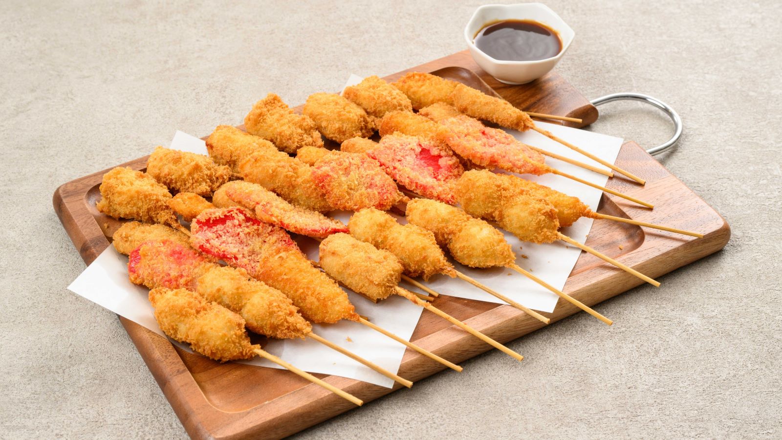 【朝食バイキング 一例】みんな大好き！串カツ