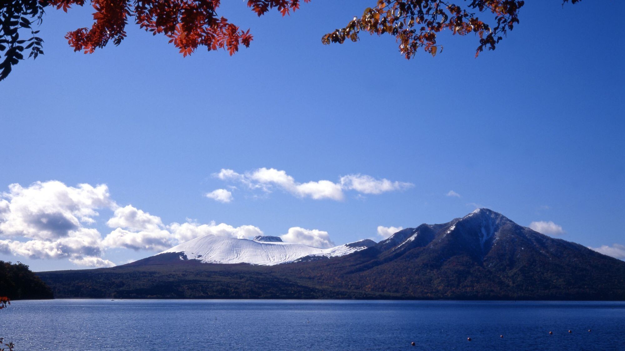 【観光画像】冬の支笏湖