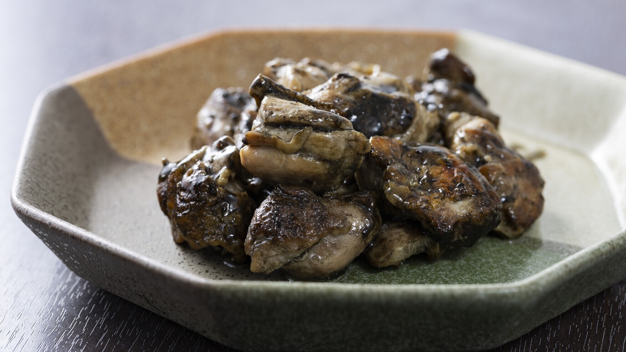 【朝食】おらが町メニュー（鶏もも炭火焼風）